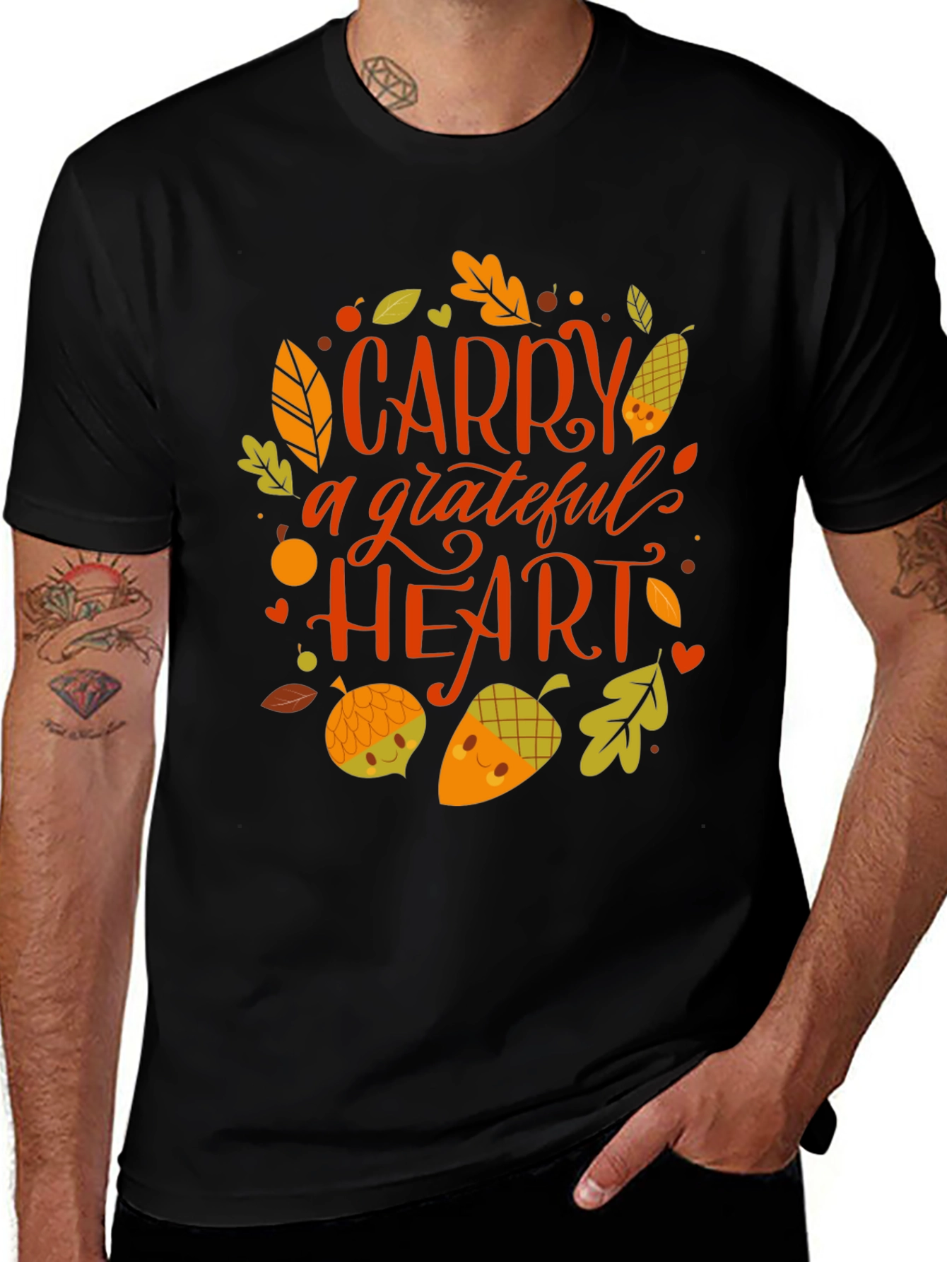 Grateful Heart Graphic Tee