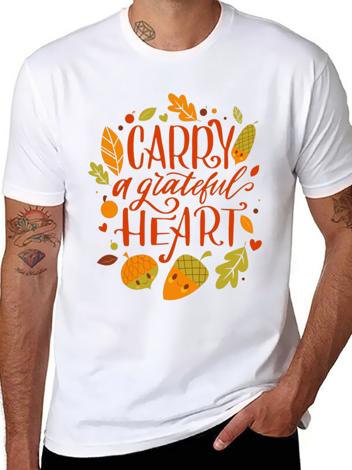 Grateful Heart Graphic Tee