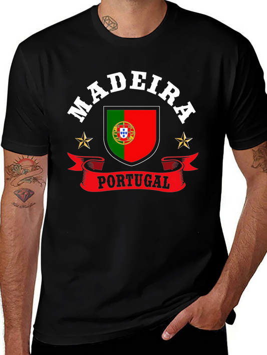 Madeira Portugal Crest Graphic Tee