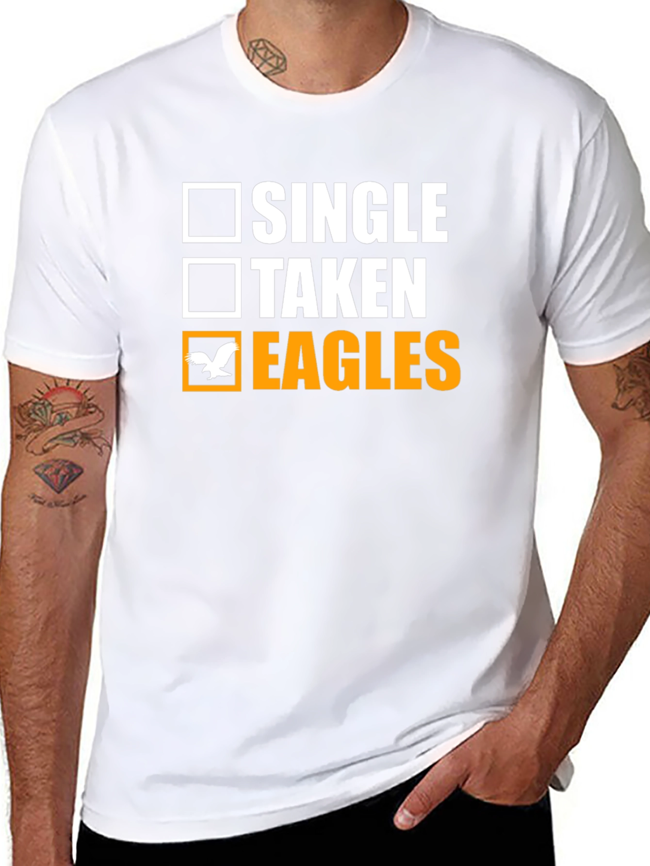 Eagles Fan T-Shirt - Single Taken Eagles Tee