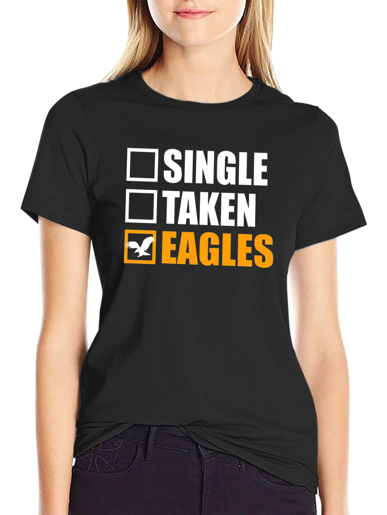 Eagles Fan T-Shirt - Single Taken Eagles Tee