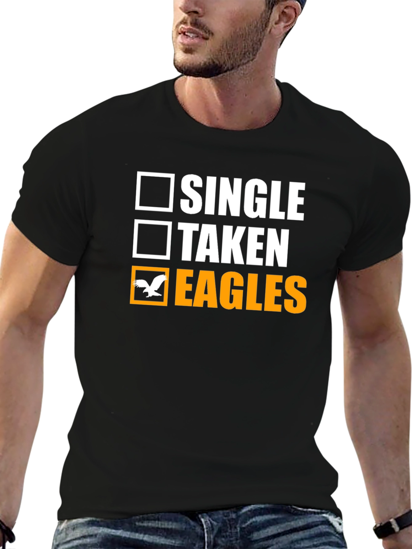 Eagles Fan T-Shirt - Single Taken Eagles Tee