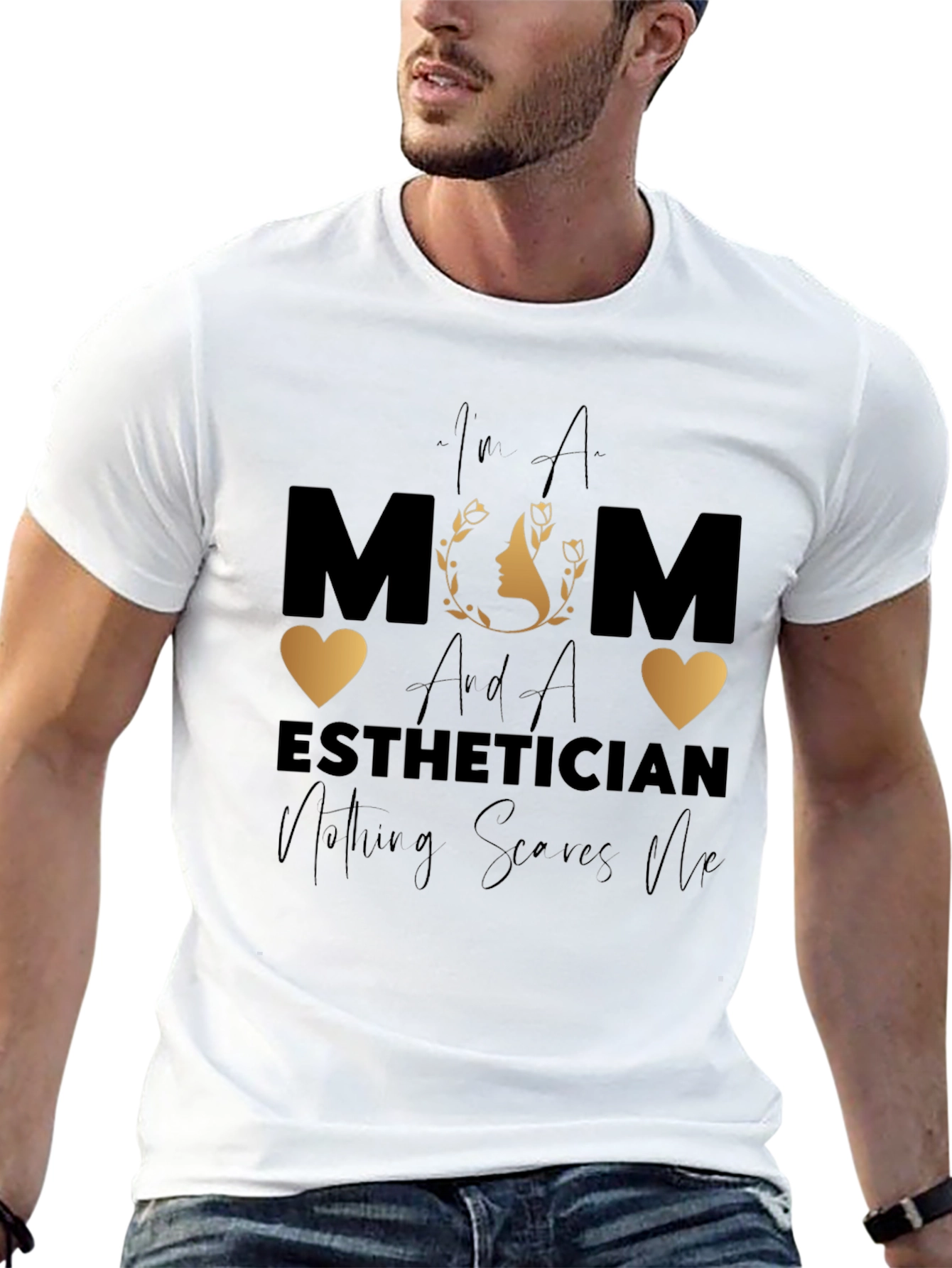 Mom & Esthetician Graphic T-Shirt