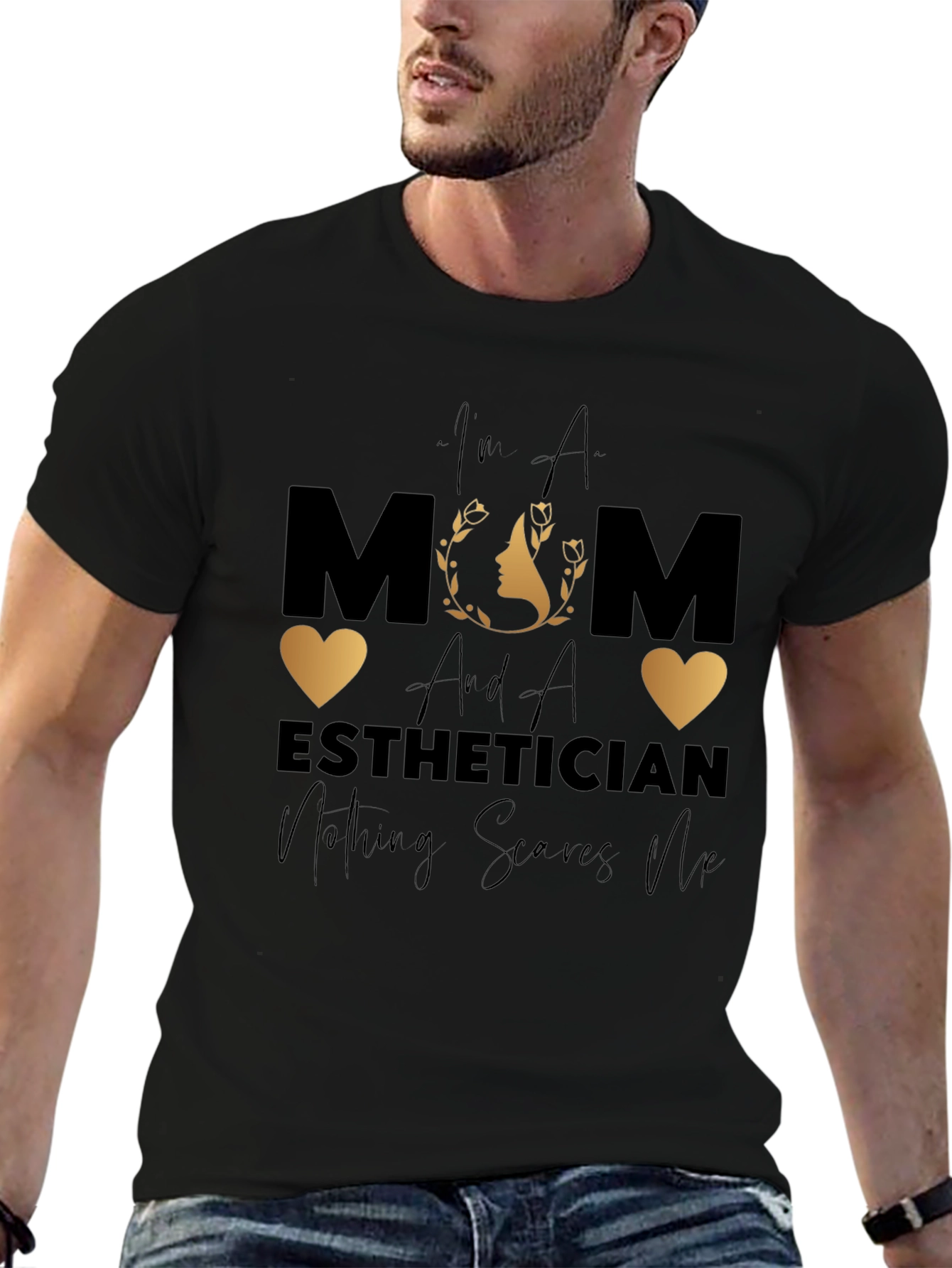 Mom & Esthetician Graphic T-Shirt