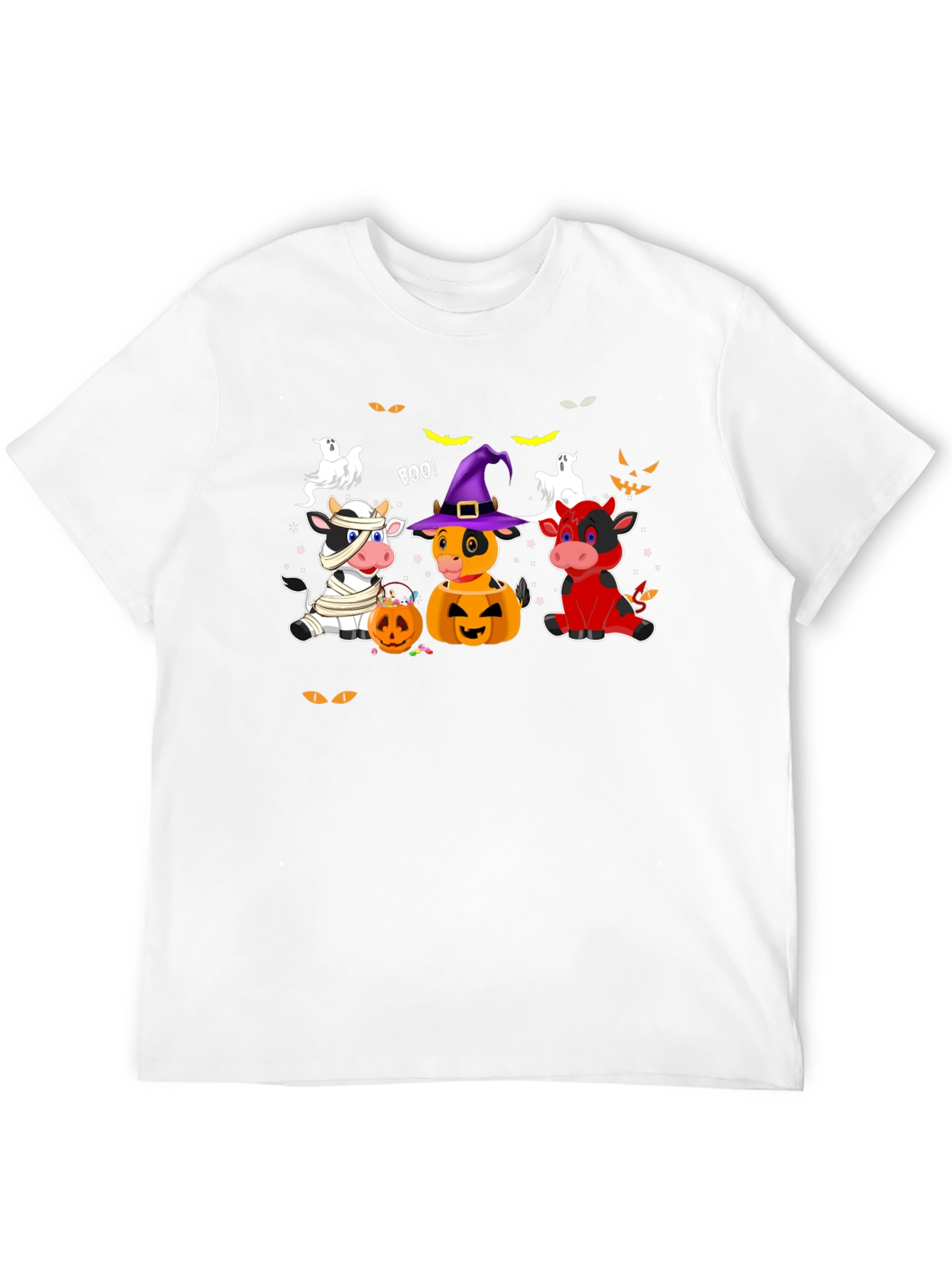 Halloween Cow T-Shirt - Boo!