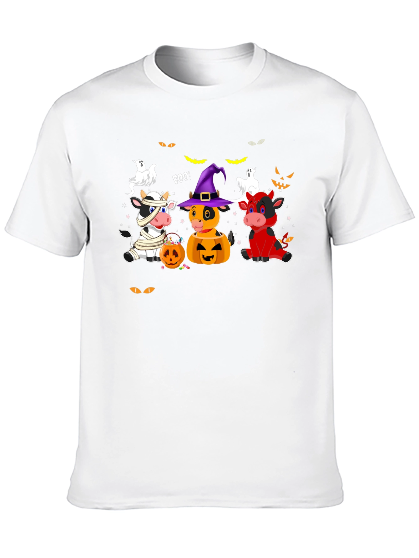 Halloween Cow T-Shirt - Boo!