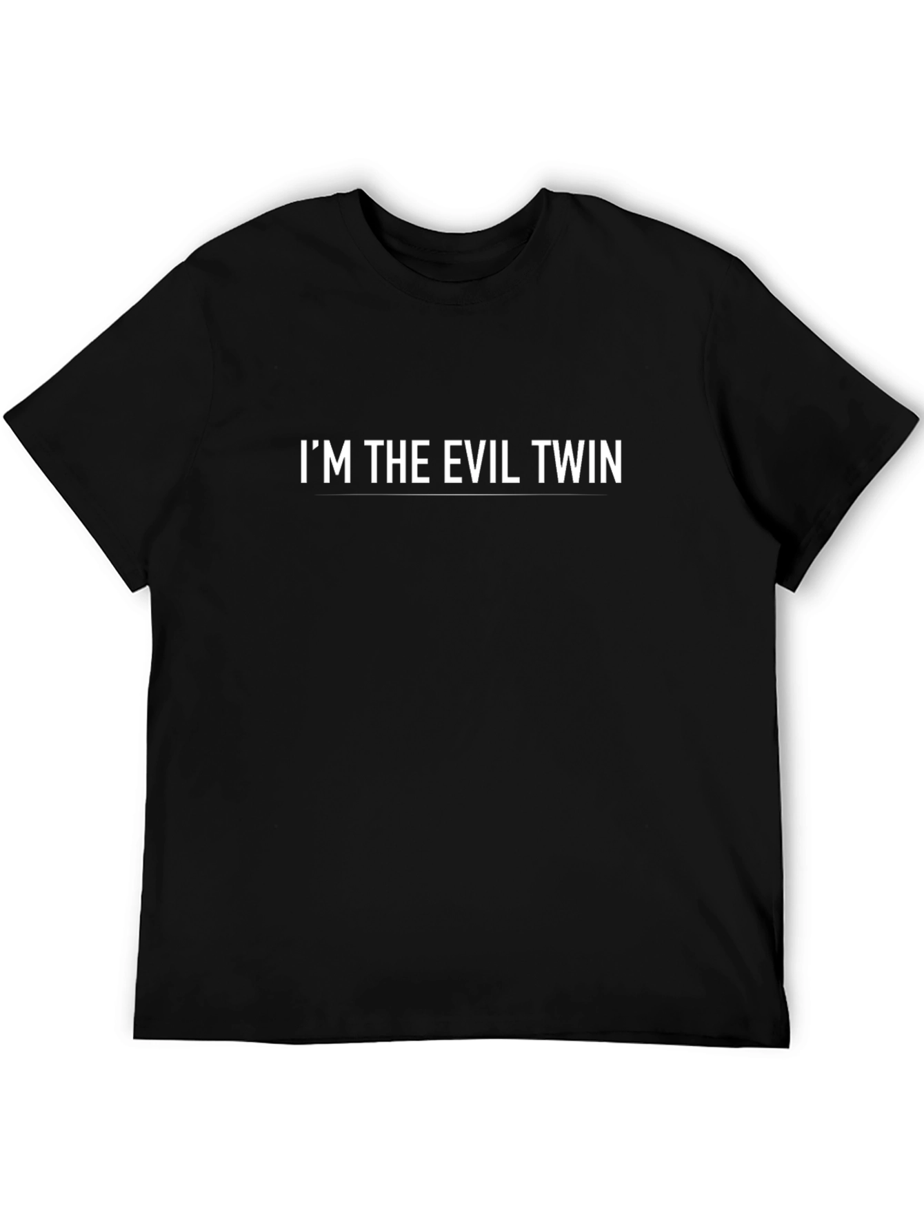 Im the Evil Twin Graphic Tee - Black