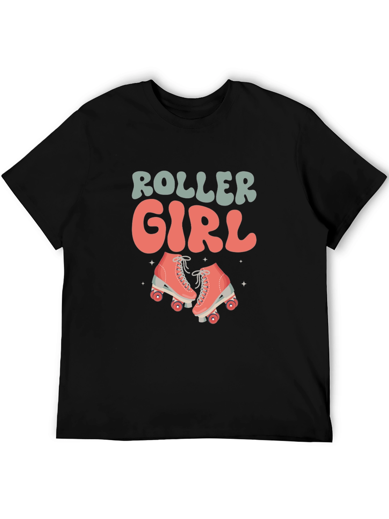 Roller Girl T-Shirt - Retro Skate Design
