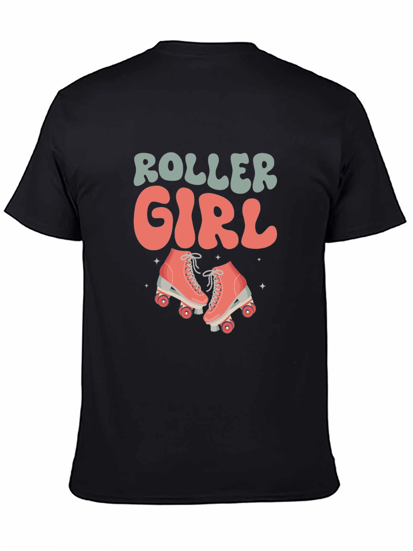 Roller Girl T-Shirt - Retro Skate Design