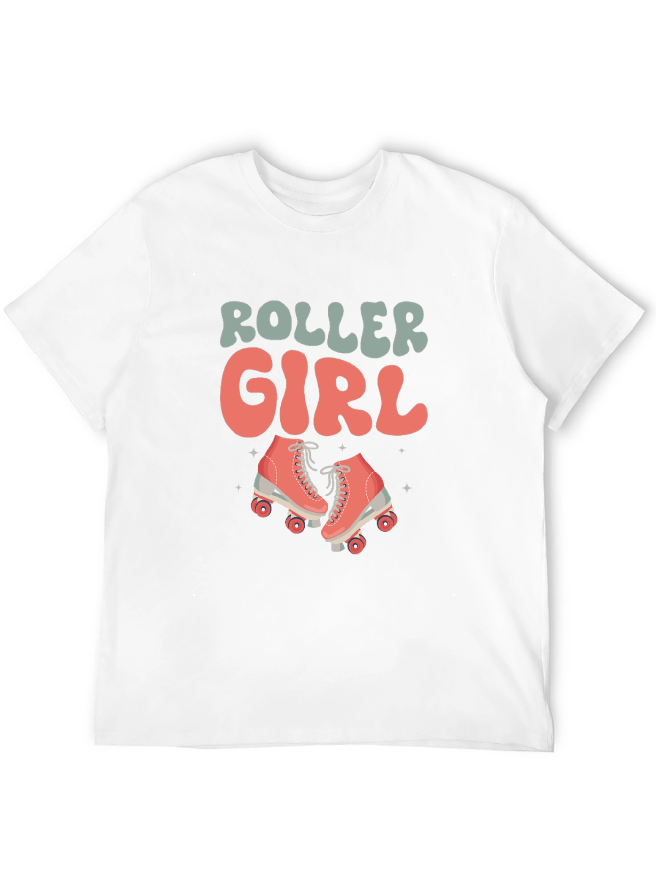 Roller Girl T-Shirt - Retro Skate Design