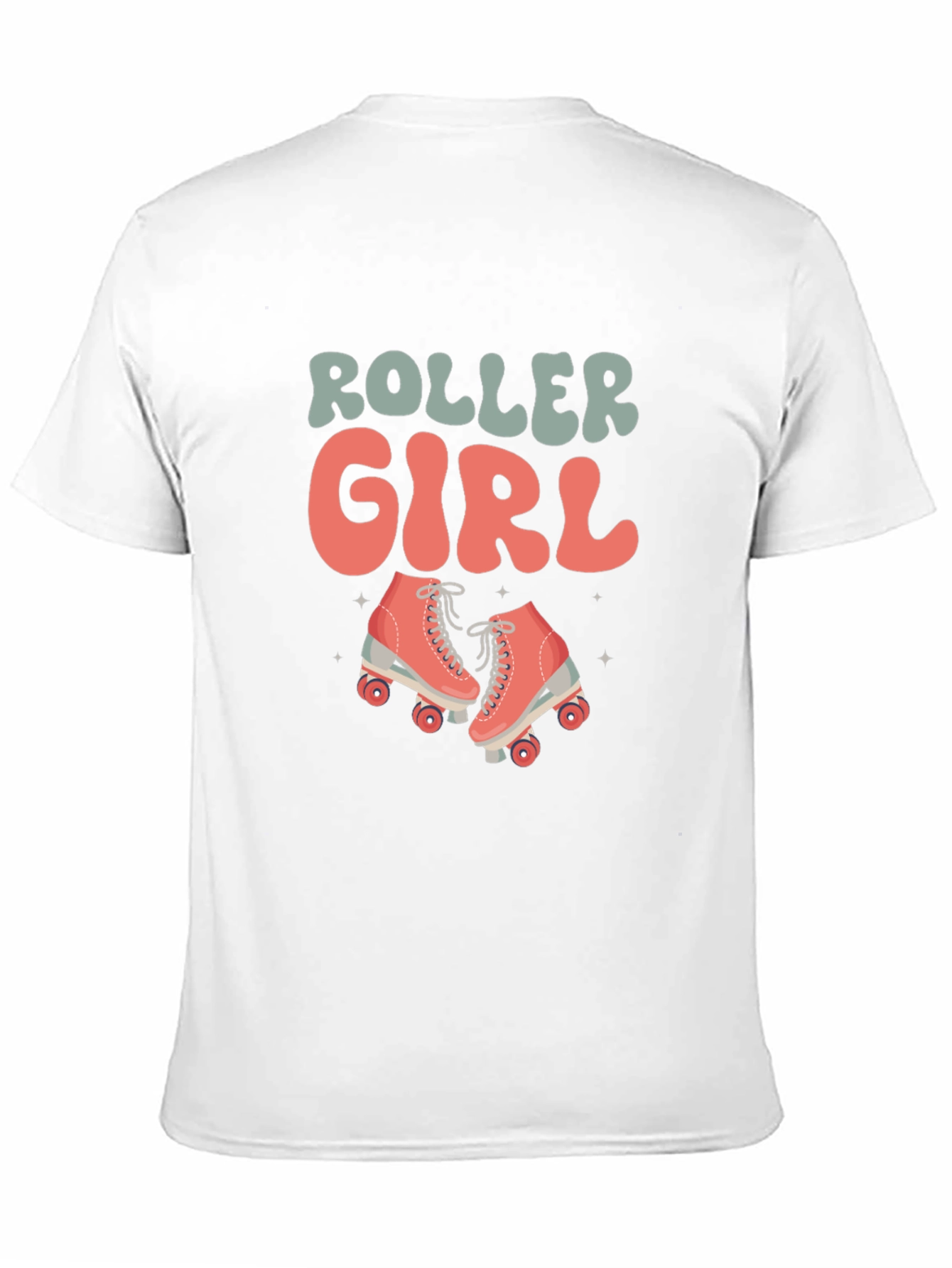 Roller Girl T-Shirt - Retro Skate Design