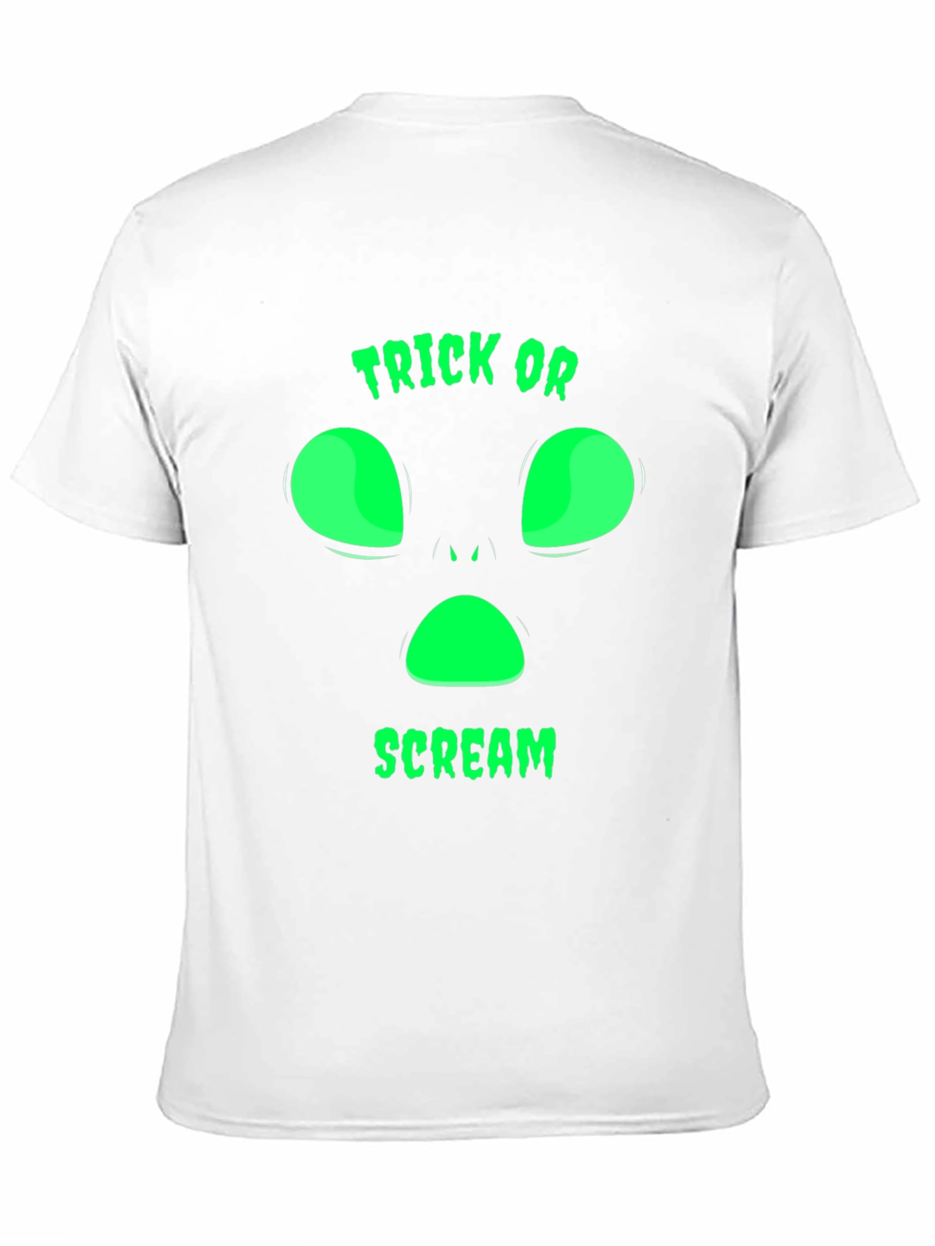 Trick or Scream Halloween Graphic T-Shirt