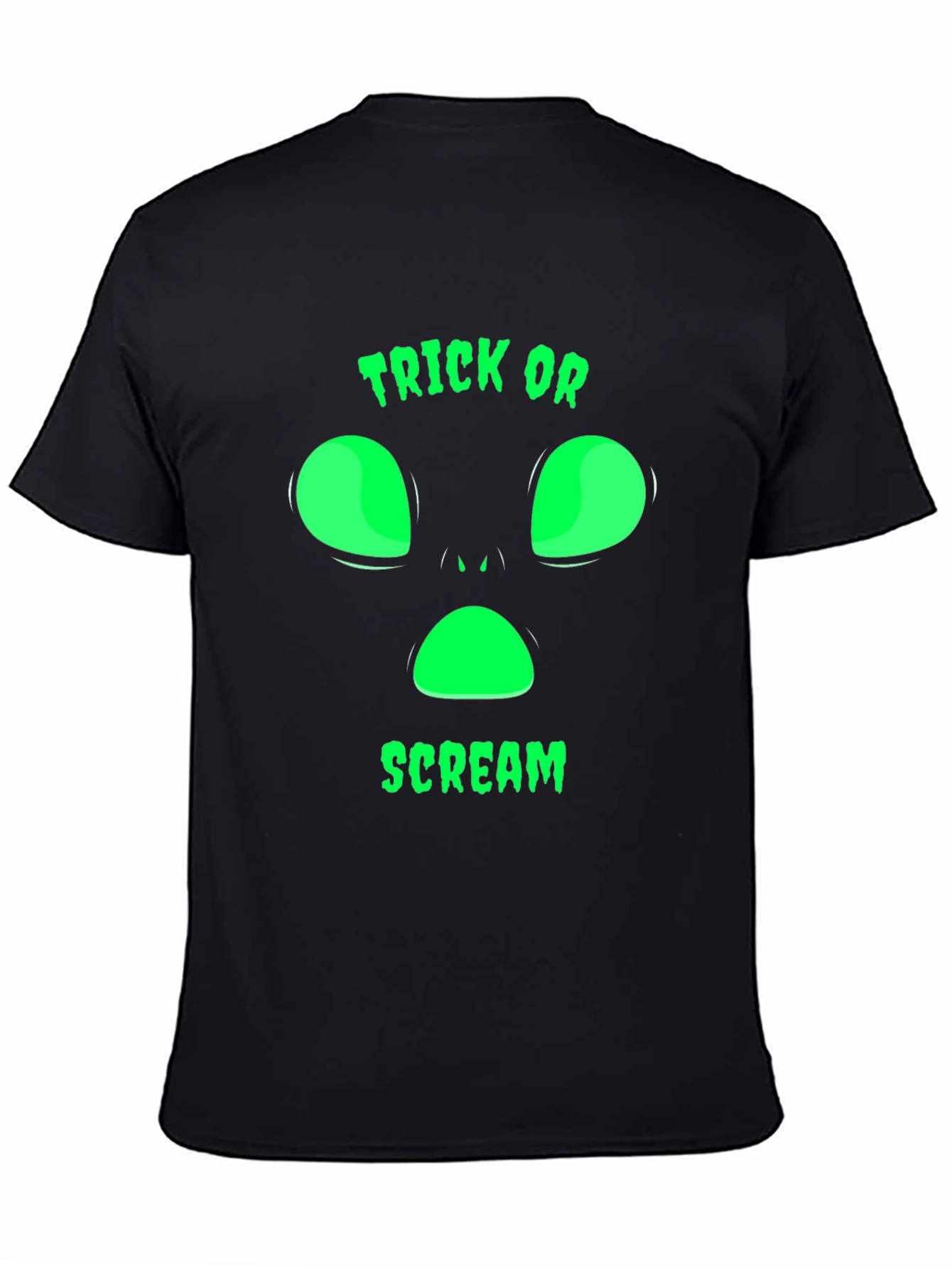 Trick or Scream Halloween Graphic T-Shirt