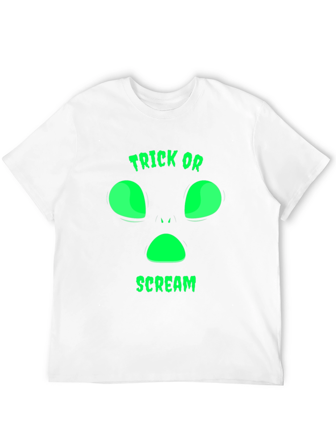 Trick or Scream Halloween Graphic T-Shirt