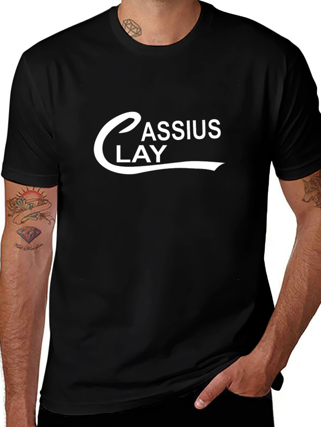 Cassius Clay T-Shirt - Retro Boxing Tee
