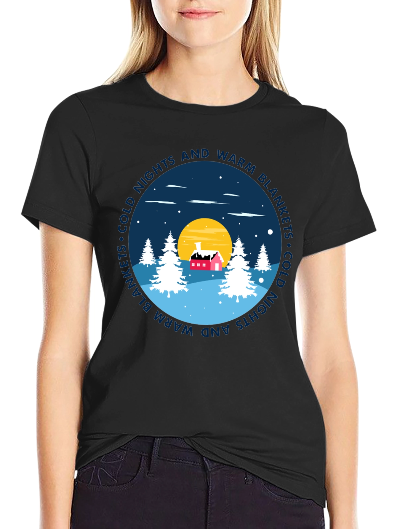 Cold Nights & Warm Blankets Graphic Tee