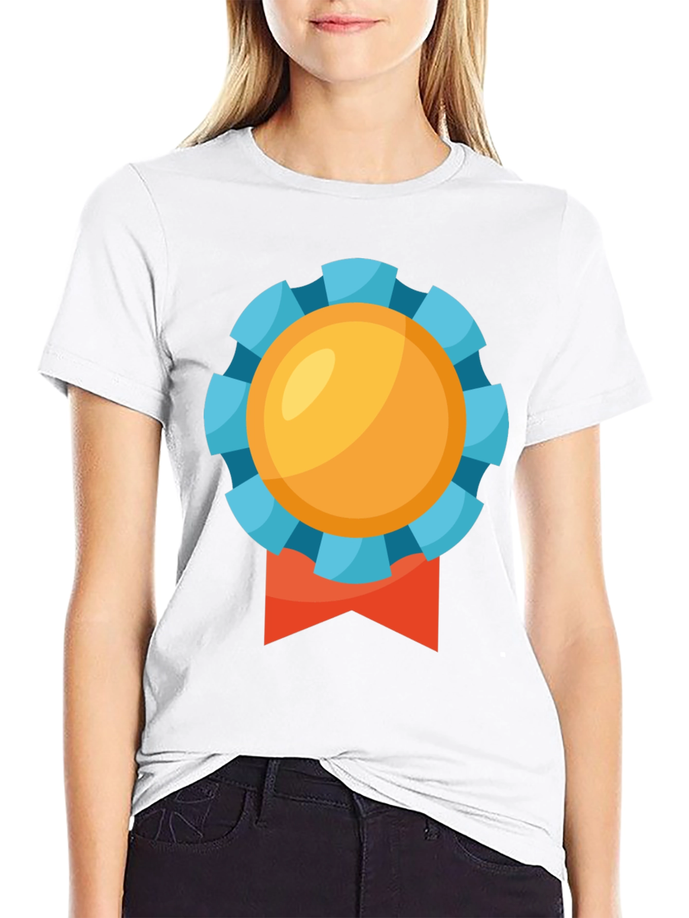Award Ribbon Graphic Tee - Unisex