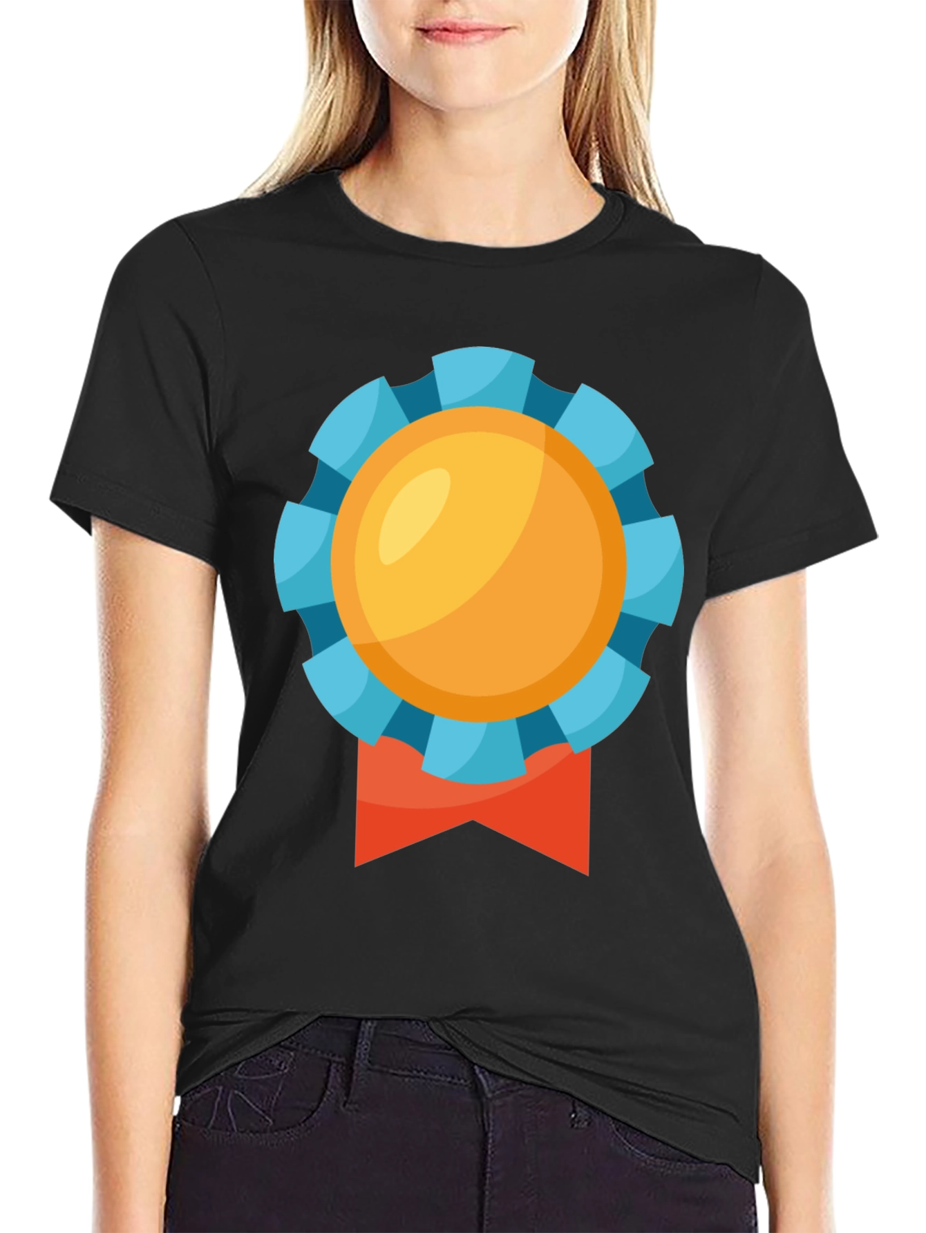 Award Ribbon Graphic Tee - Unisex