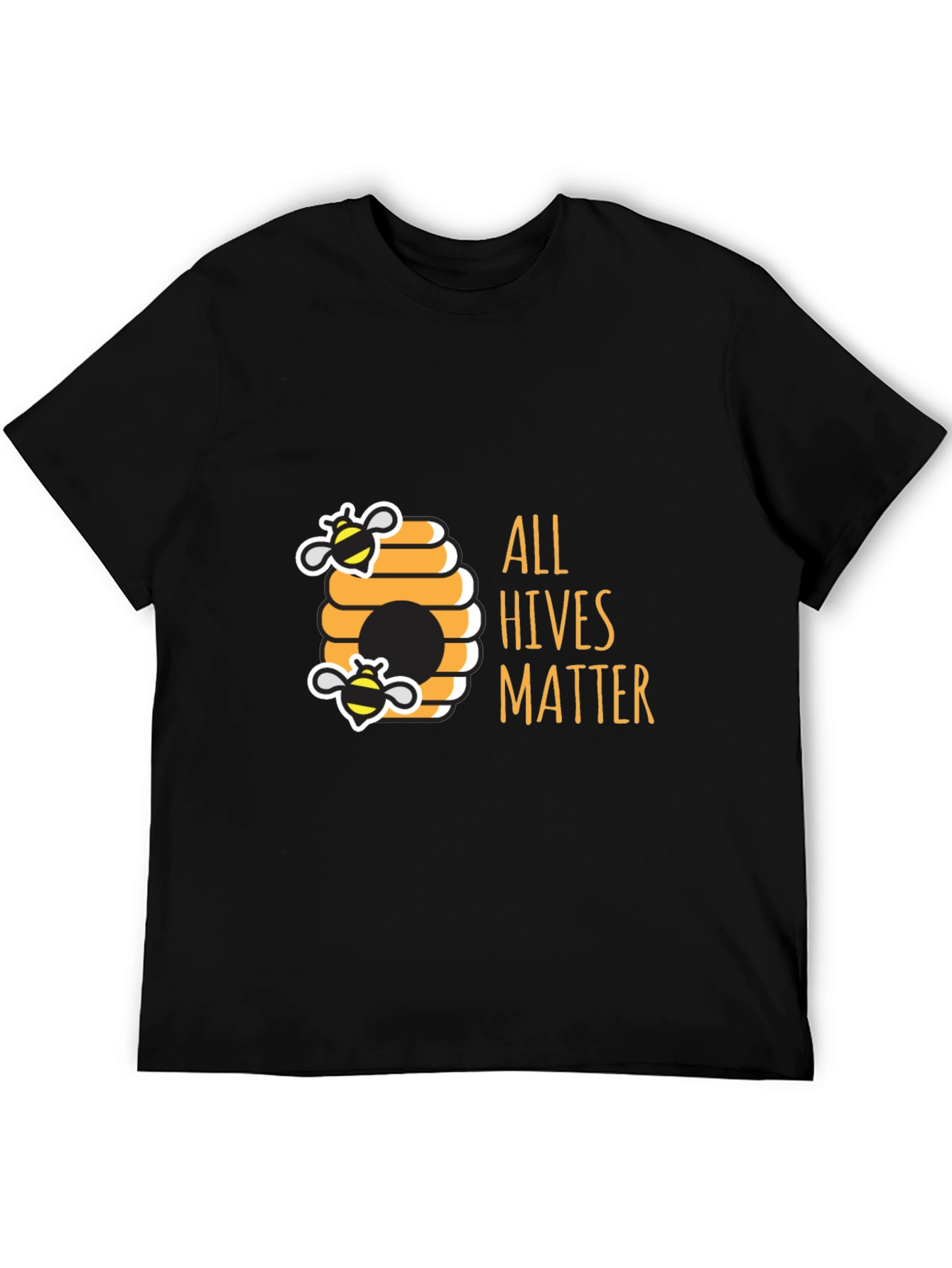 All Hives Matter Black T-Shirt - Bee Kind