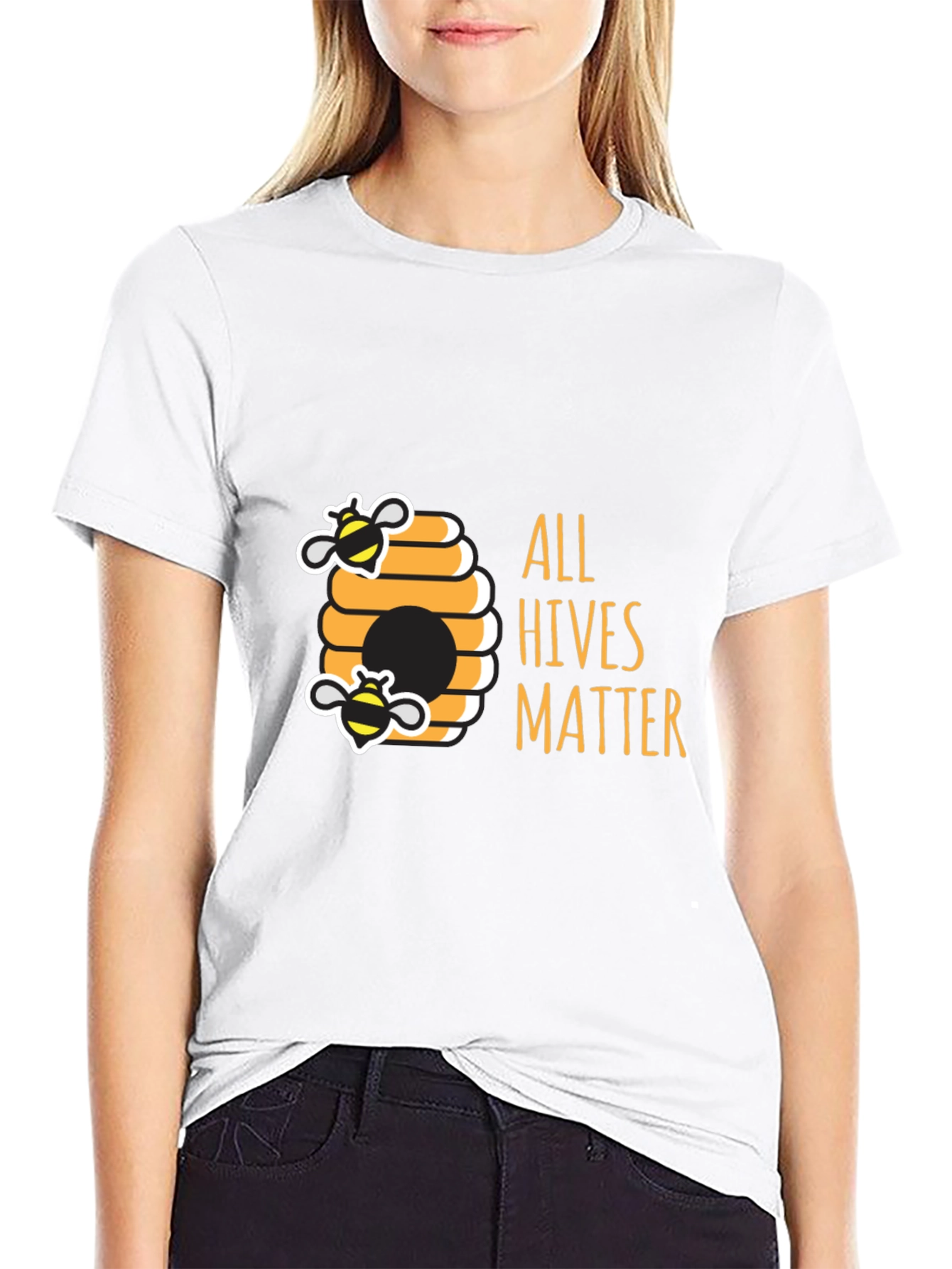 All Hives Matter Black T-Shirt - Bee Kind