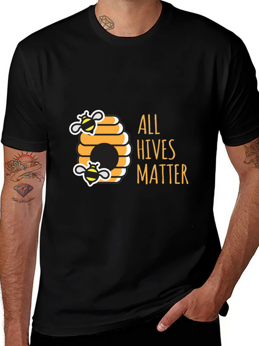 All Hives Matter Black T-Shirt - Bee Kind