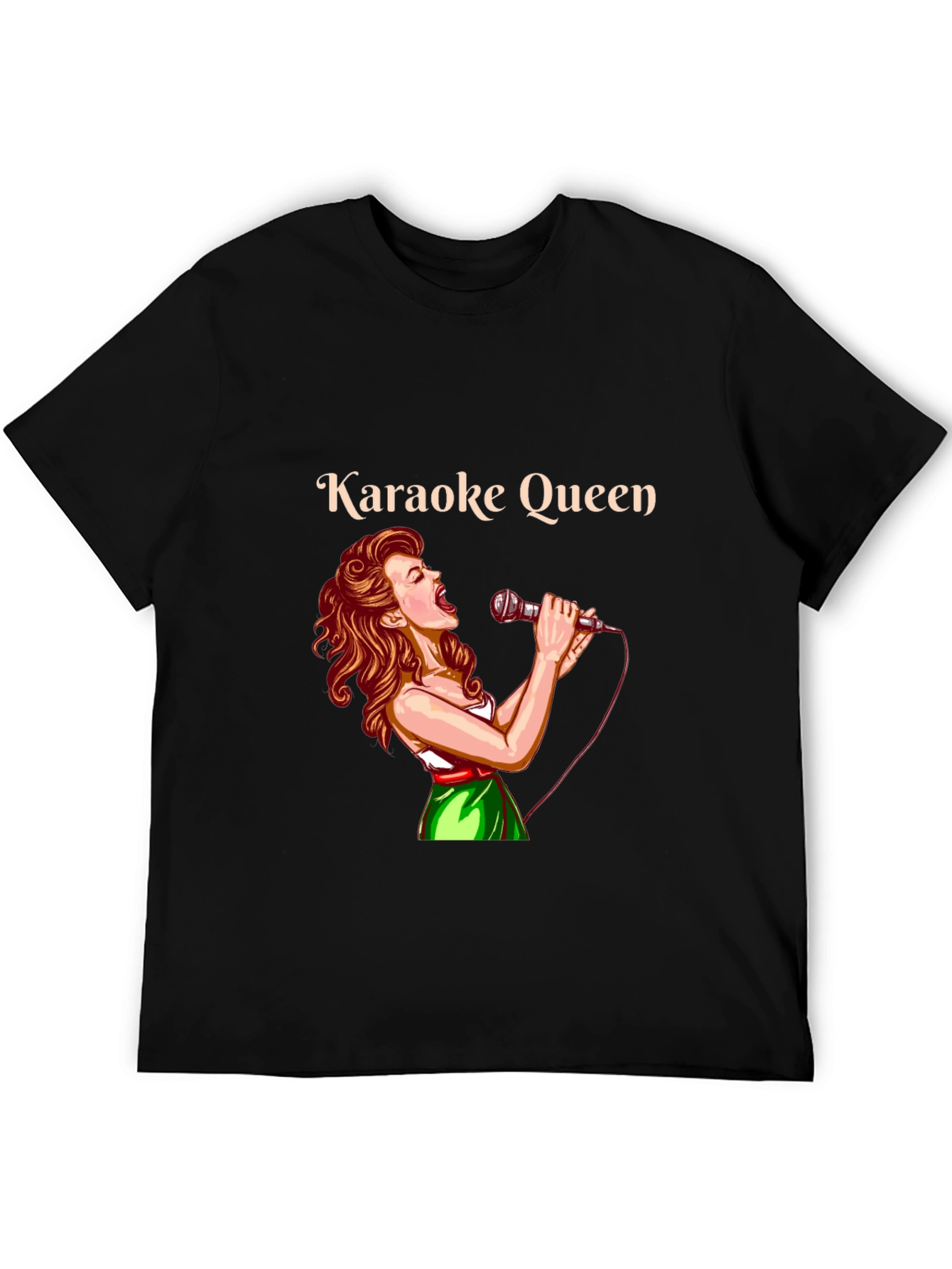 Karaoke Queen Graphic T-Shirt