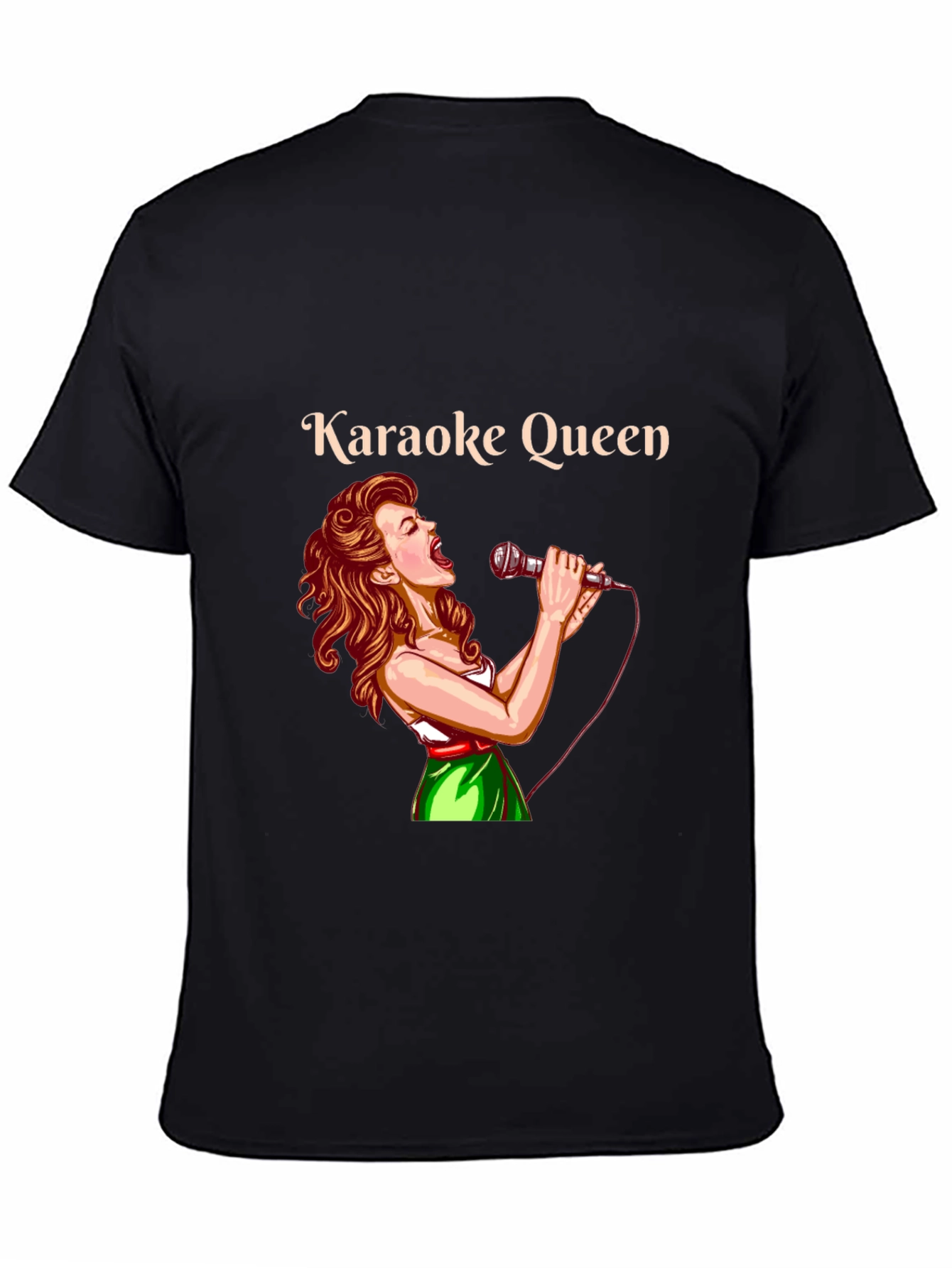 Karaoke Queen Graphic T-Shirt
