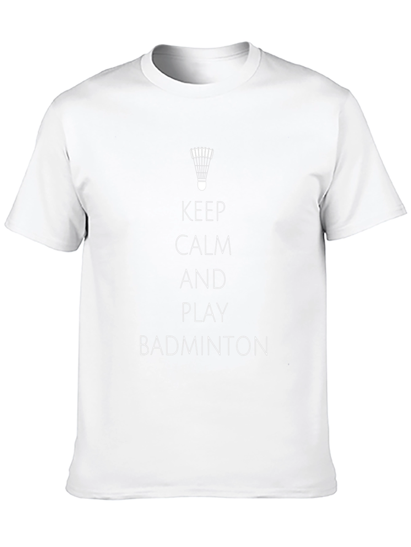 Keep Calm & Play Badminton T-Shirt