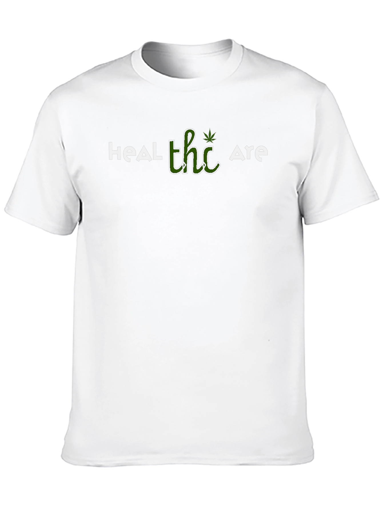 Heal THC Are Black T-Shirt