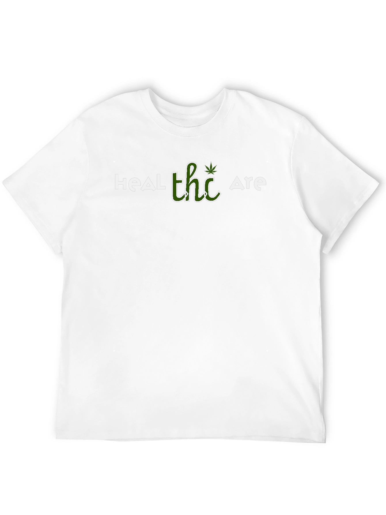 Heal THC Are Black T-Shirt