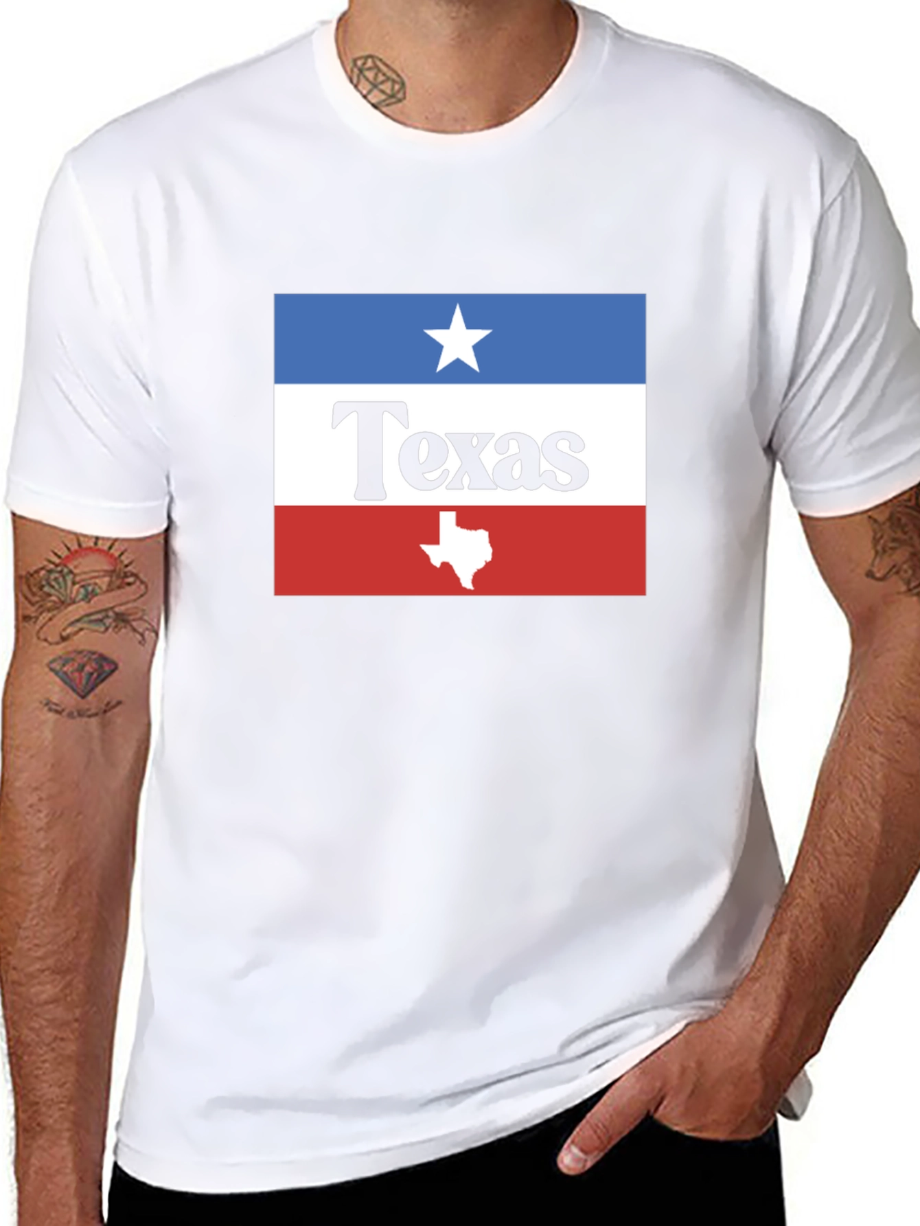 Texas Pride Graphic Tee - Black