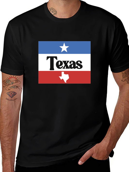 Texas Pride Graphic Tee - Black