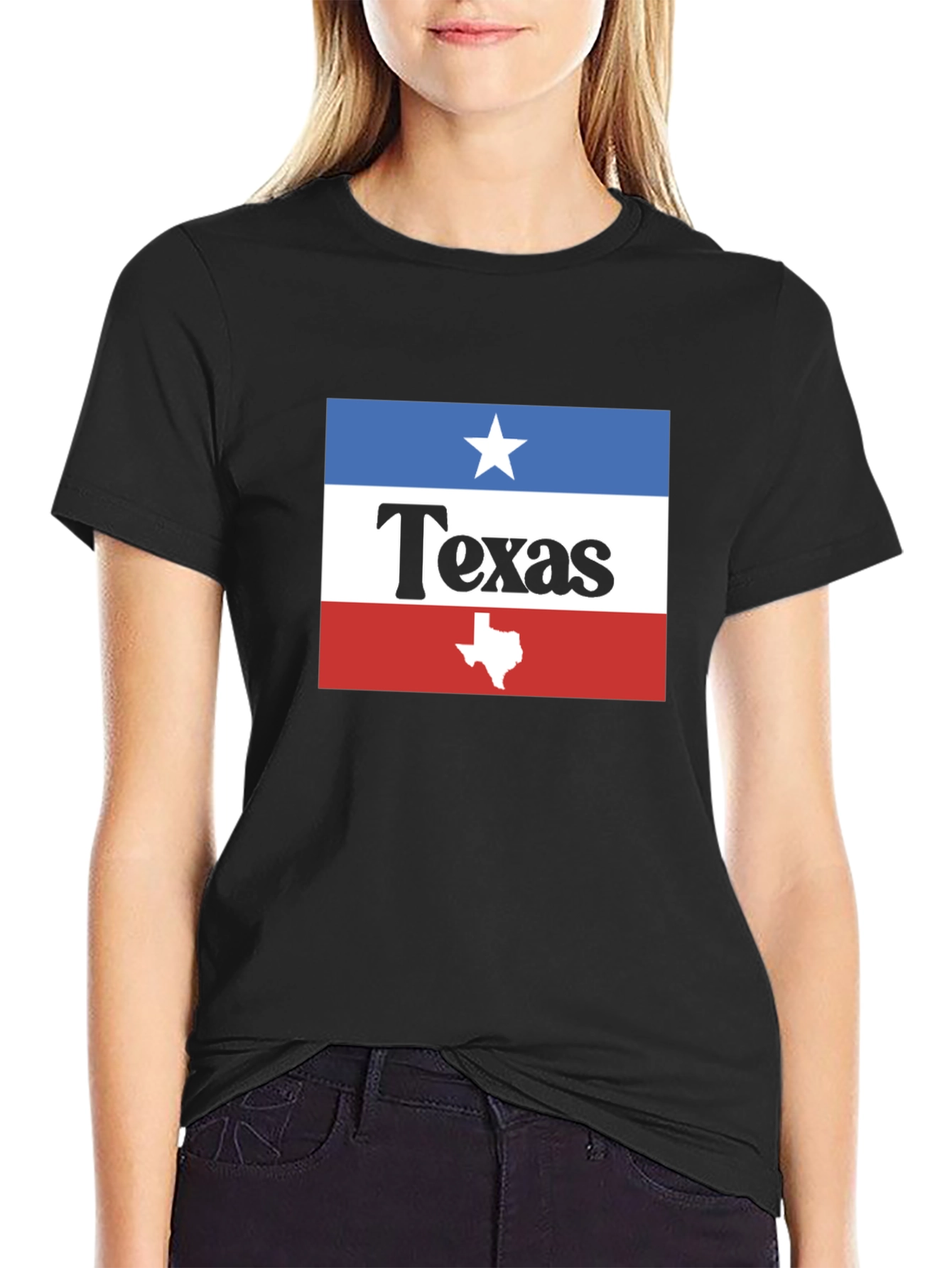 Texas Pride Graphic Tee - Black