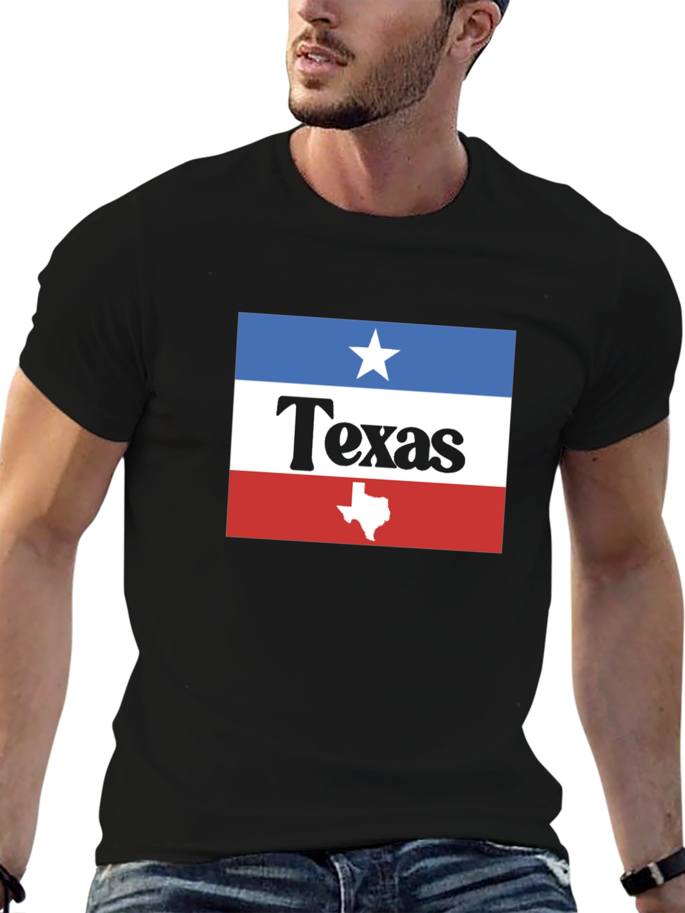 Texas Pride Graphic Tee - Black
