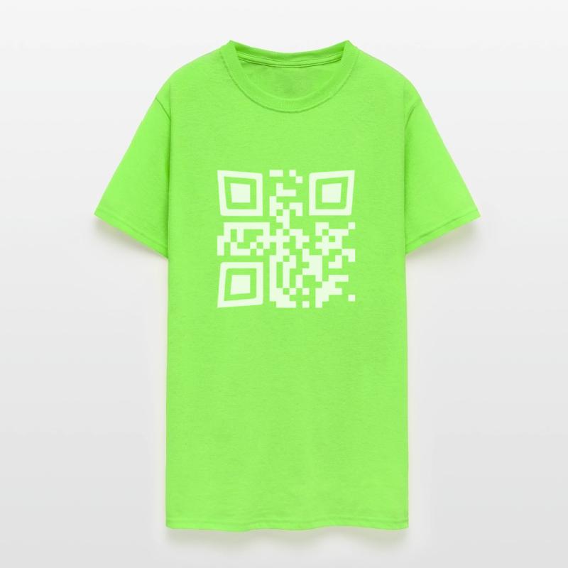 QR Code Fuck You saying design