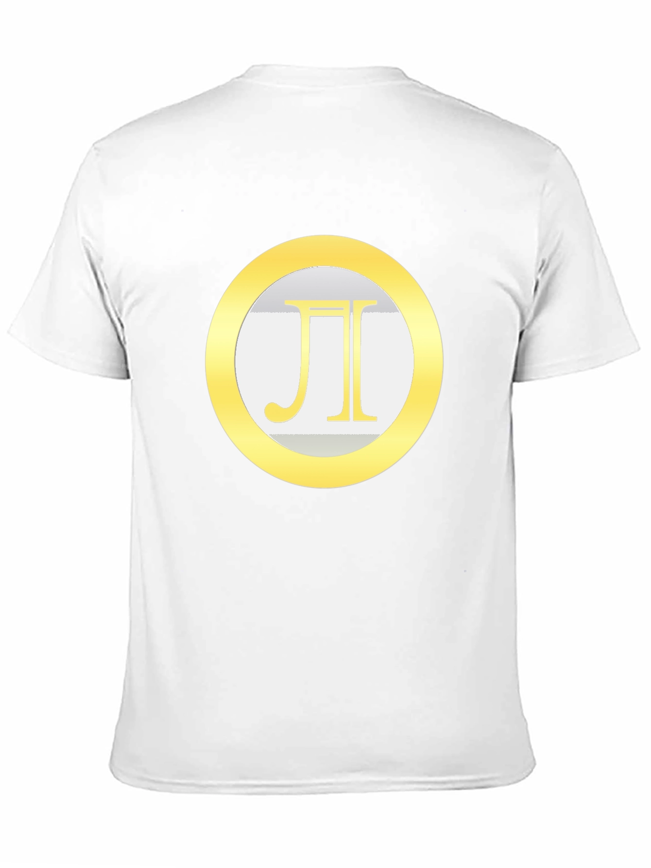 Geometric Pi Symbol Graphic Tee