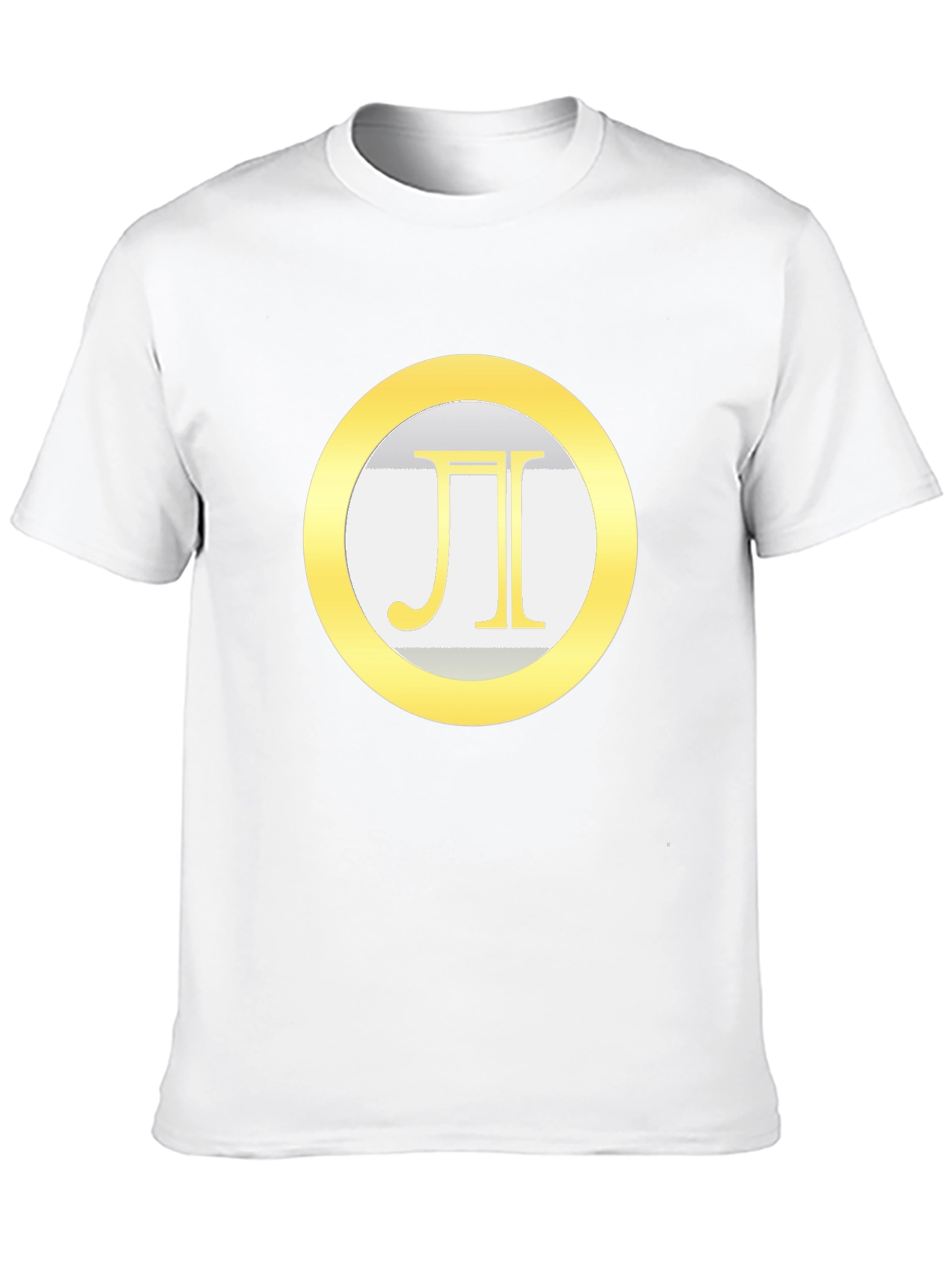 Geometric Pi Symbol Graphic Tee