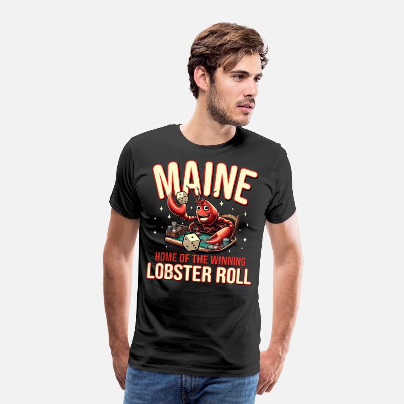 Quirky Maine Lobster Roll clothing and Gear