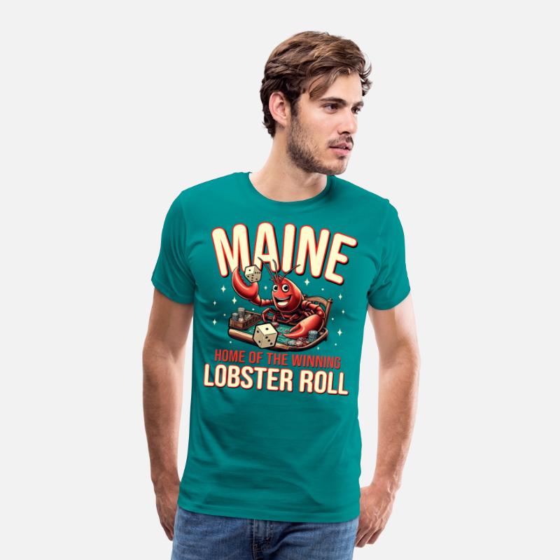 Quirky Maine Lobster Roll clothing and Gear