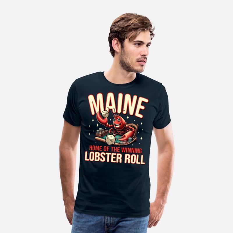 Quirky Maine Lobster Roll clothing and Gear