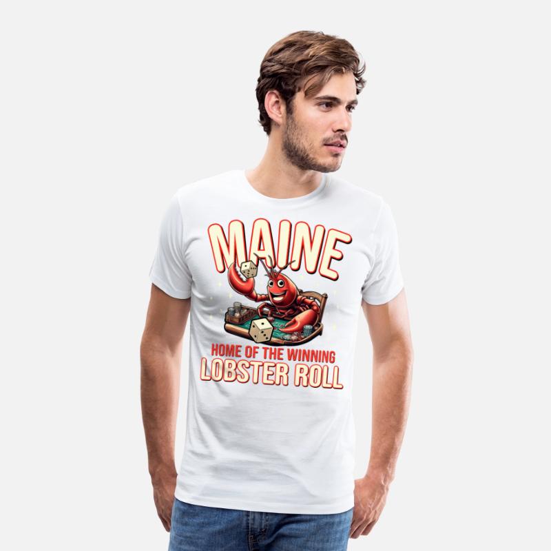 Quirky Maine Lobster Roll clothing and Gear