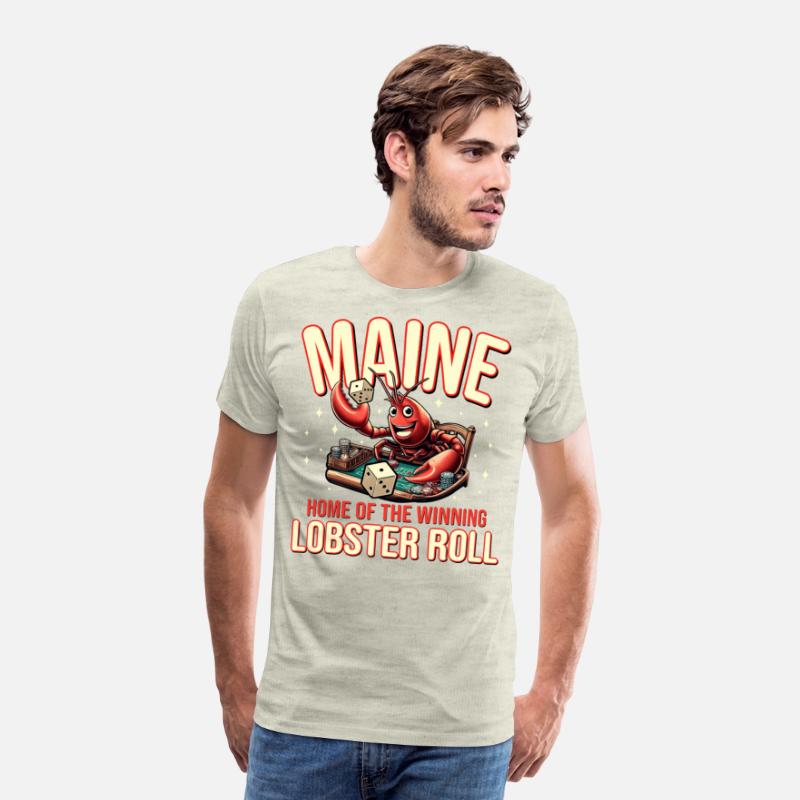 Quirky Maine Lobster Roll clothing and Gear