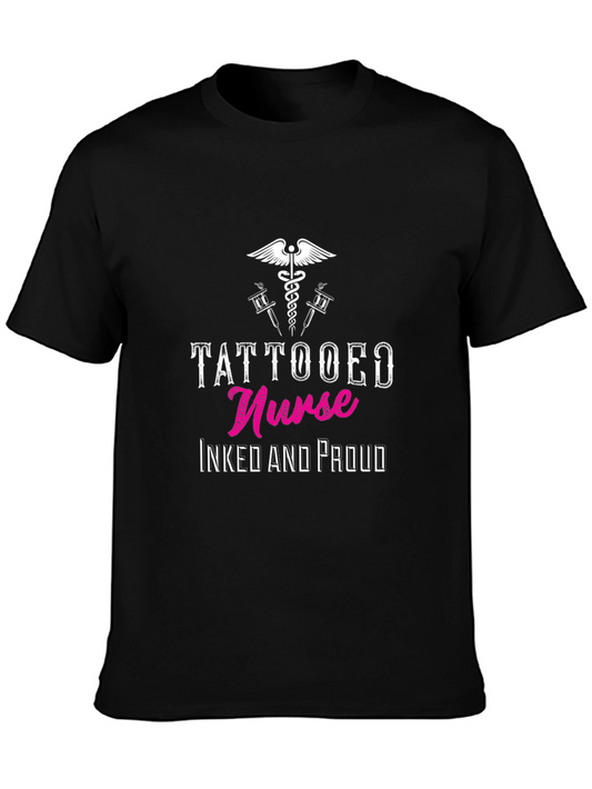 Tattooed Nurse T-Shirt - Inked and Proud