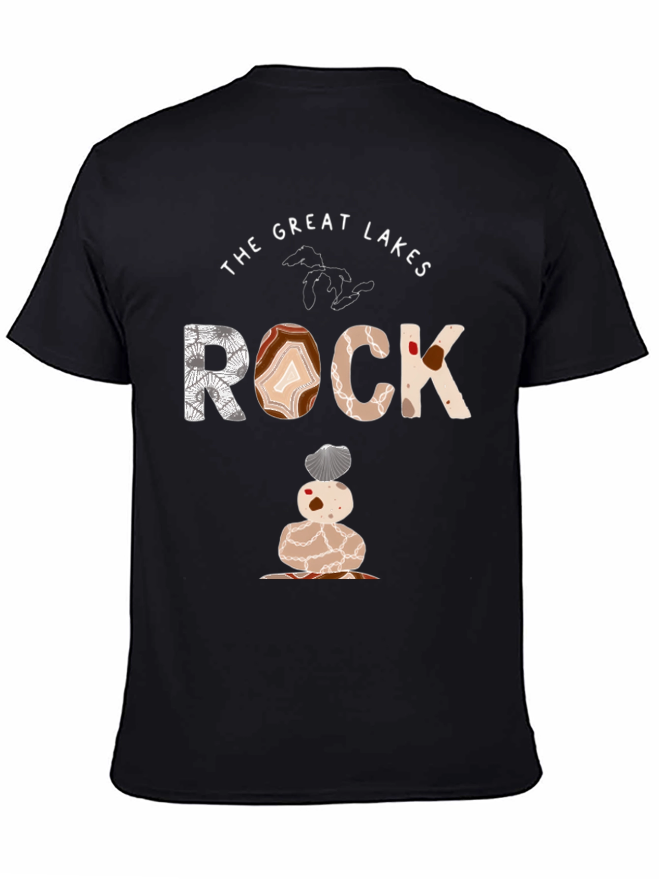 Great Lakes Rock Graphic Tee