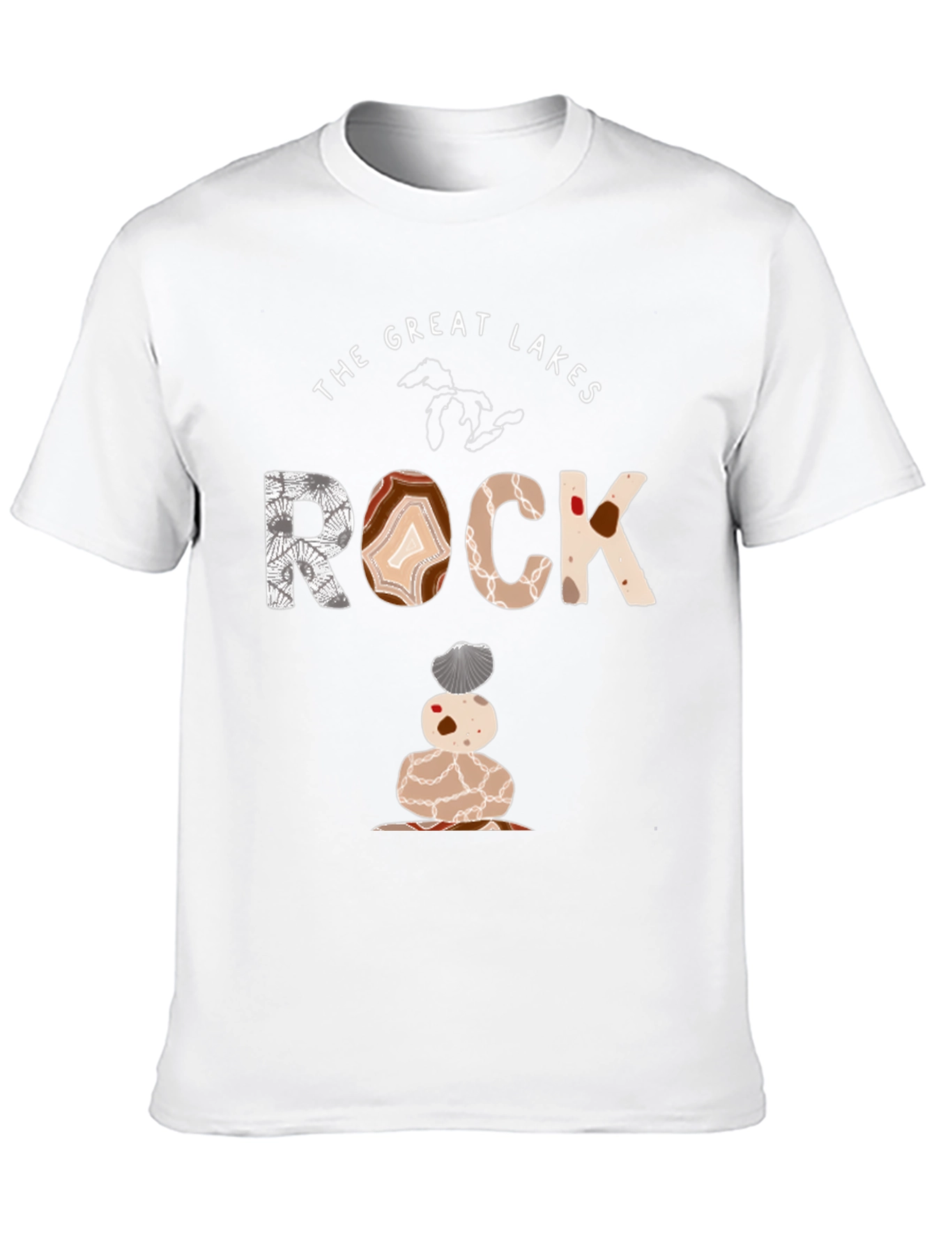 Great Lakes Rock Graphic Tee