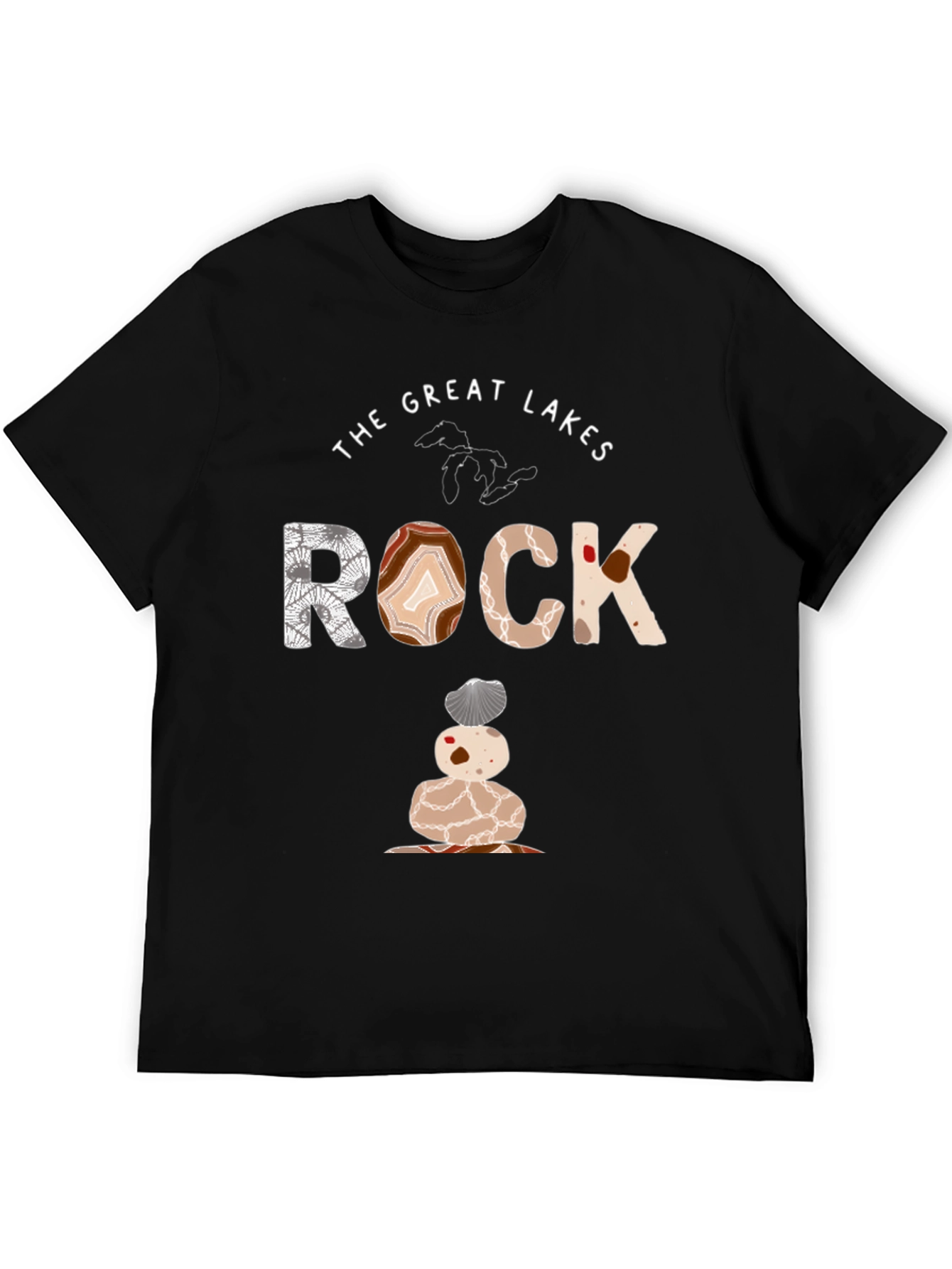 Great Lakes Rock Graphic Tee