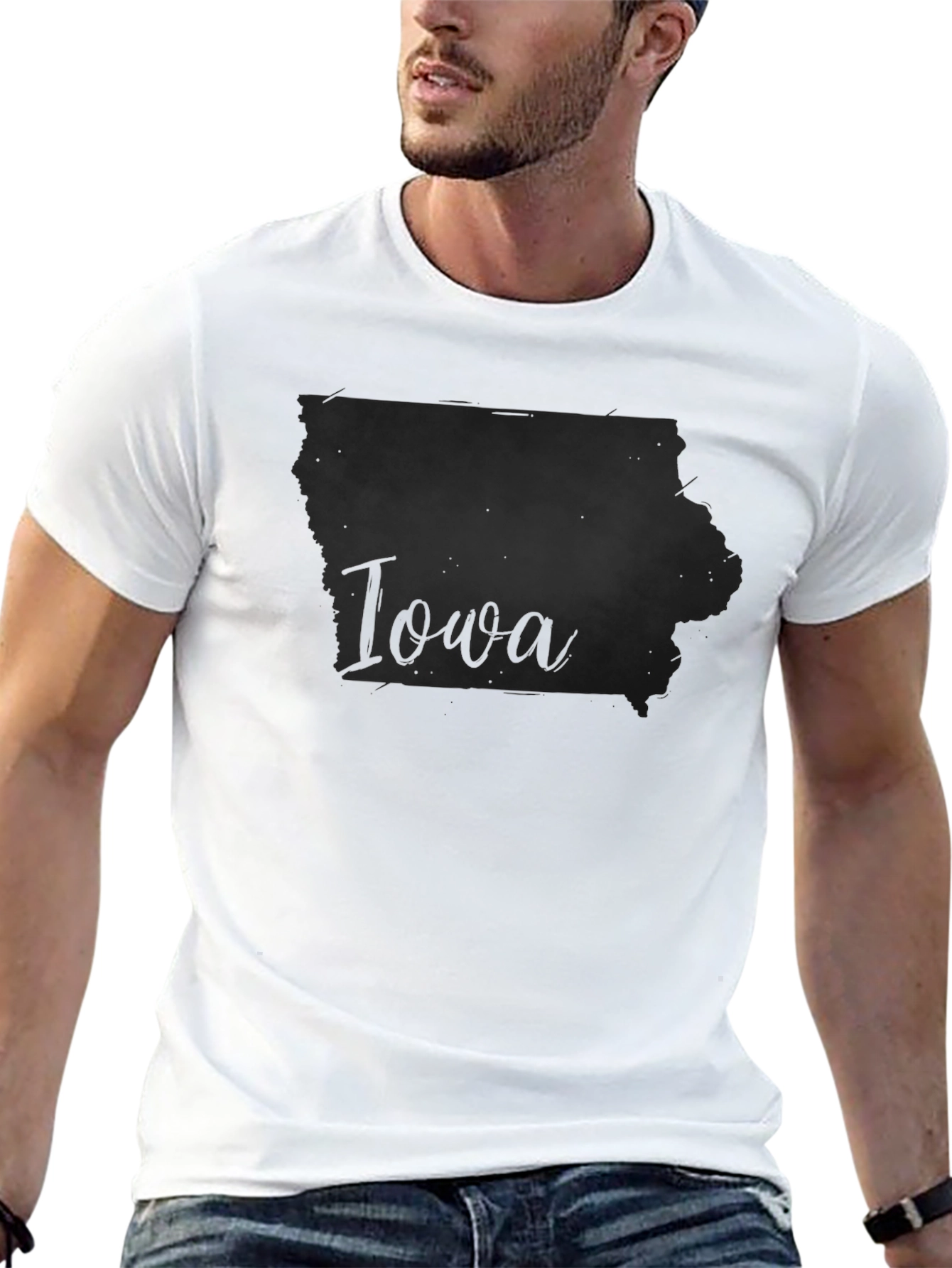 Iowa State Pride T-Shirt - Black Graphic Tee