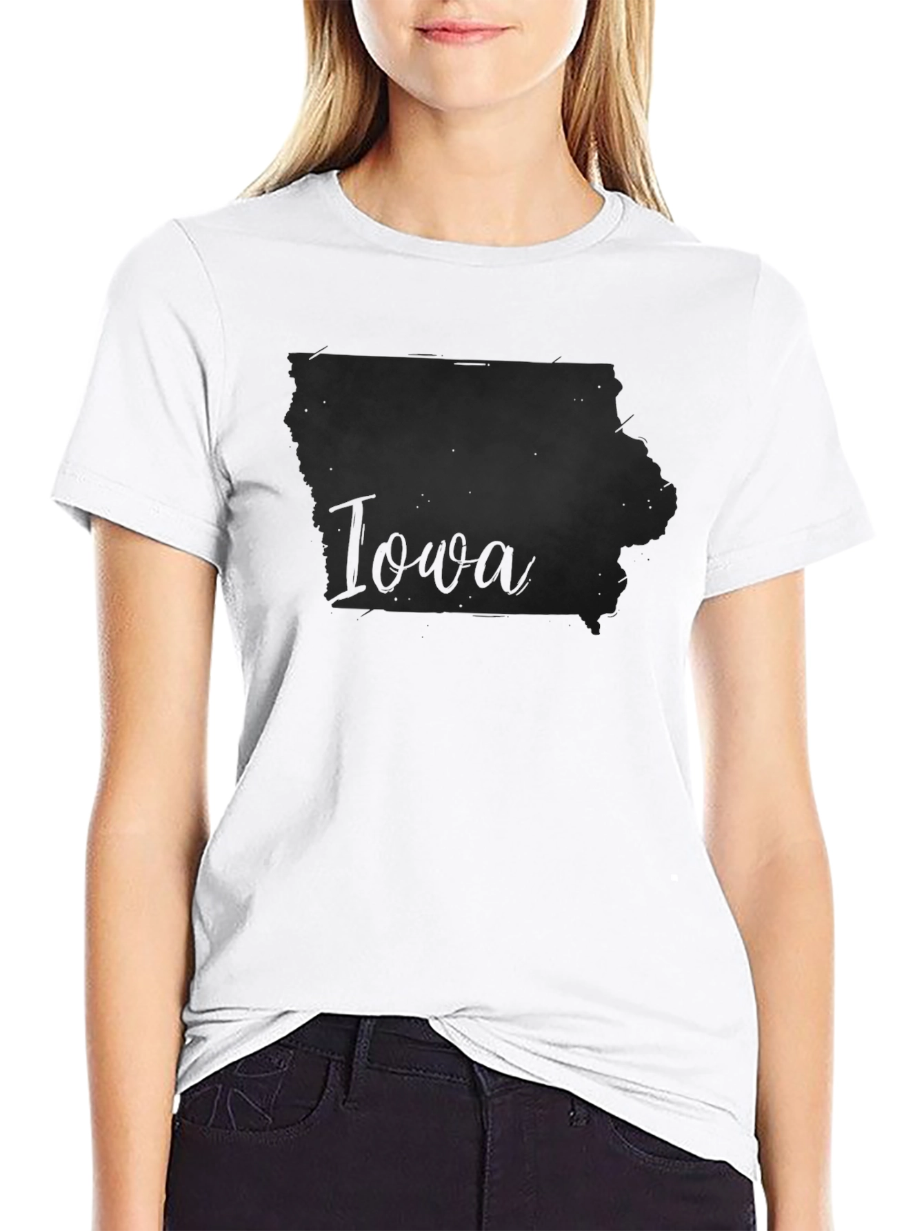Iowa State Pride T-Shirt - Black Graphic Tee