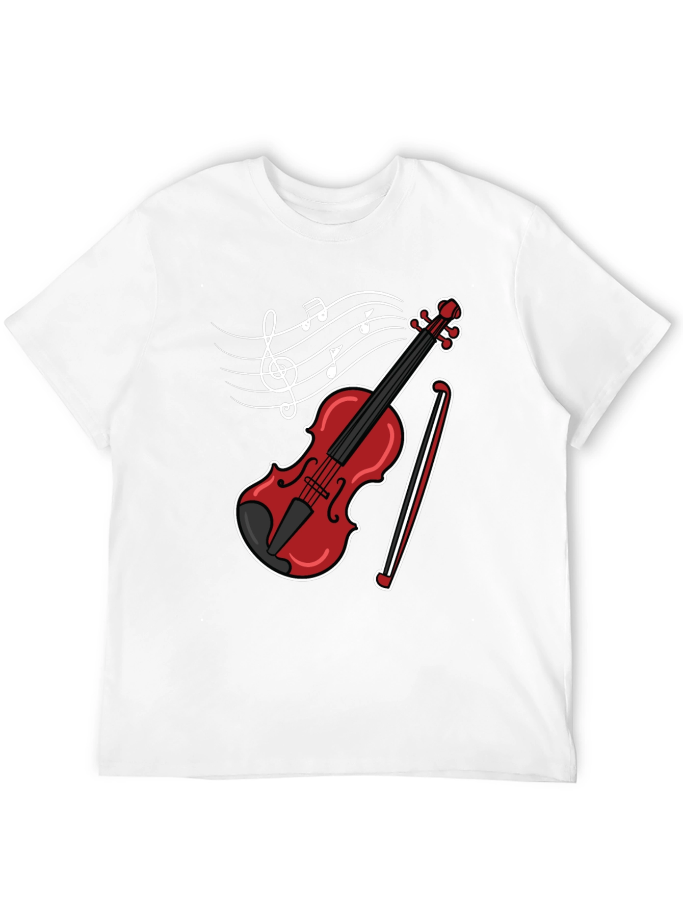 Musical Violin Graphic T-Shirt
