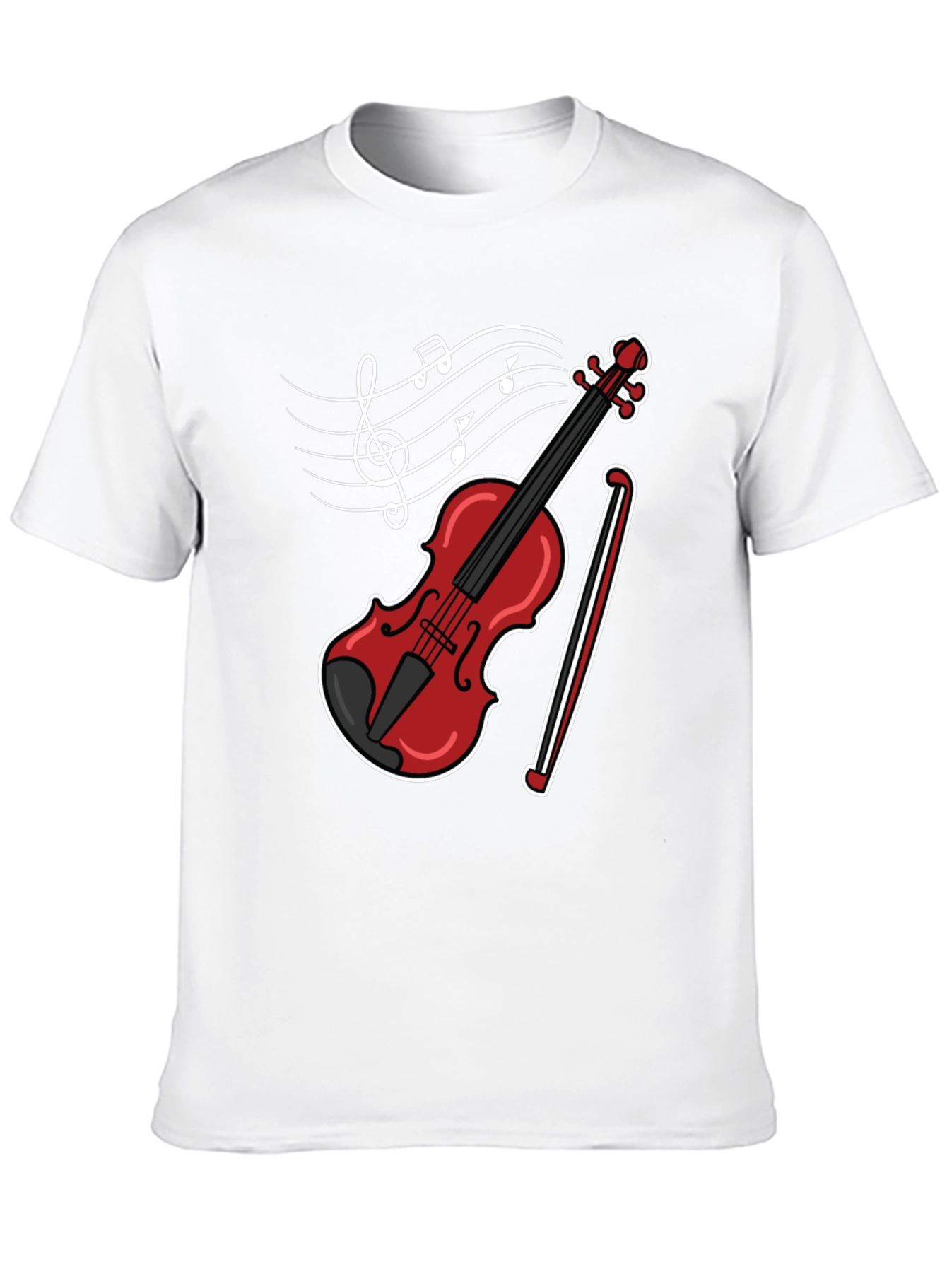 Musical Violin Graphic T-Shirt